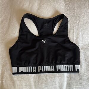 PUMA Women's Black Sports Bra